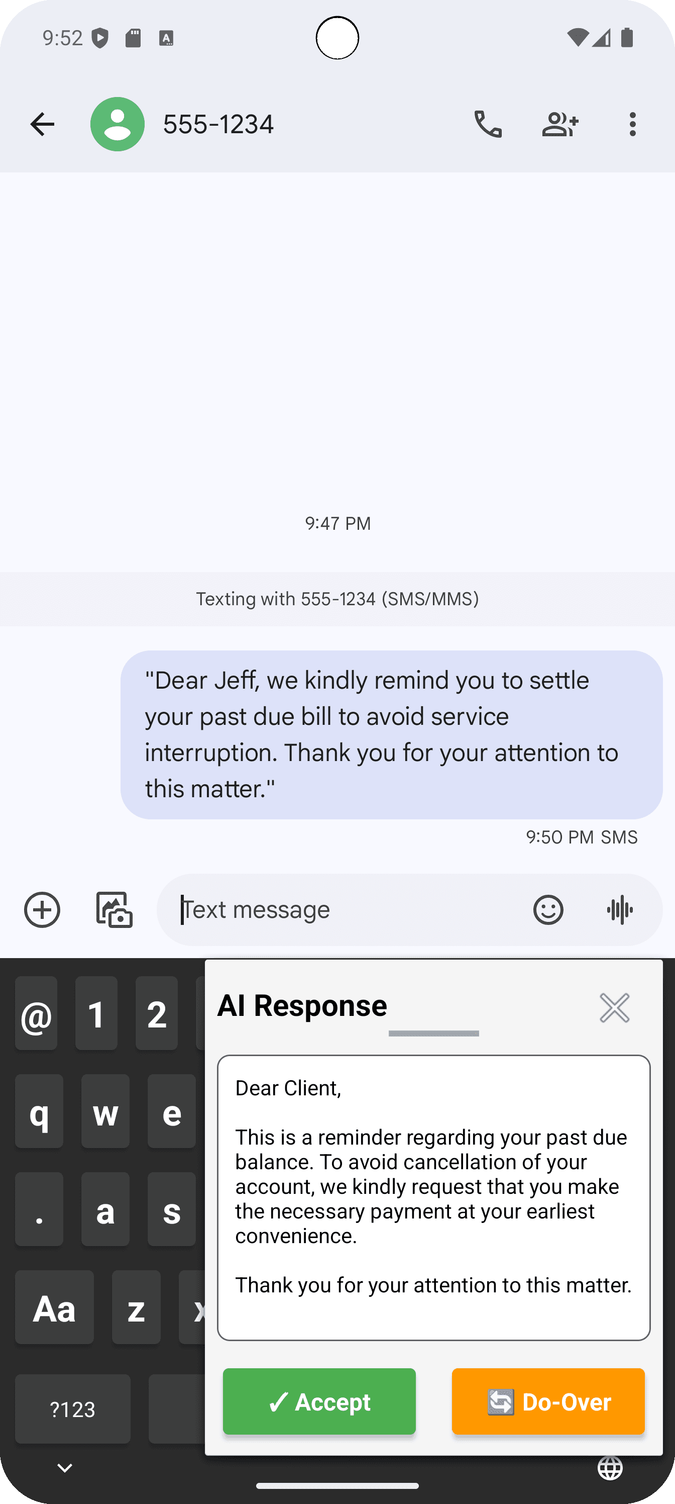 Big Links App Screenshot - Translation